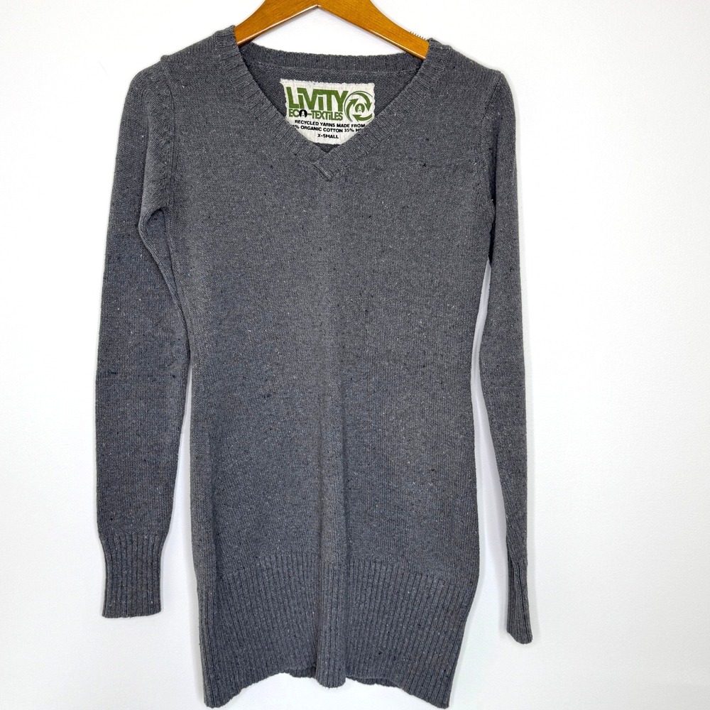Livity Outernational Sweater‎ Dress Gray Size XS